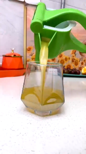 Manual Fruit Squeezer Juicer Hand Press Instant Fruit Juicer Squeezer Multi-Functional Juice Extractor Lemon Juicer