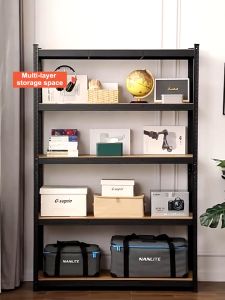 EDENS 5/6 Layers Floor Standing Steel Bookshelf Home Kitchen Store Storage Rack Warehouse Rack - Fulfilled by Edens