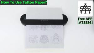 Ats886 A4 Tattoo Thermocopier Wireless Tattoo Transfer Bluetooth Mobile&pc Printer Thermal Printer Tattoo Stencil Copier Machine
