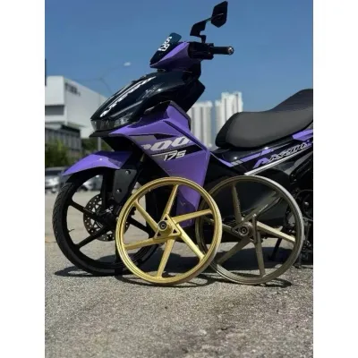 MAGIC BOY SPORT RIM MS663 AX200S NOVA160 NOVA150 SCOOTER 6 BATANG SIZE 160/160*17 MAGICBOY 6 KAKI RIM