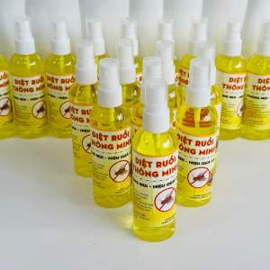 Sku199- Chai xịt ruồi hương chanh sả thơm mát chống ruồi tuyệt đối an toàn sử dụng