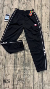 [HÀNG TỐT] Quần dài 2 sọc trắng basic cho nam nữ đi học chạy ship shipper tập gym thể dục