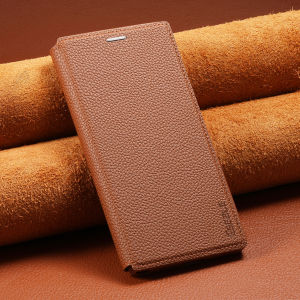 Faux Leather Wireless Charging Card Holder Stand Wallet Magnetic buckle Phone Case For Samsung Galaxy S26 Ultra S25 Plus S24 S23