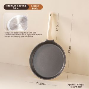 onlycook | Non-Stick Flat Pan for Home Use