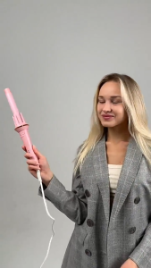 Fully Automatic 28mm Automatic Curling Iron For Lazy Curls Negative Ion Perm For Large Curls And Waves Wthout Damaging Hair