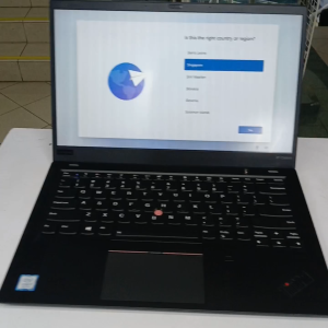 Used LENOVO THINKPAD X1 CARBON | INTEL i7-8550U | 8GB RAM 512GB NVME SSD | 14.0 FHD DISPLAY | WINDOWS 11PRO