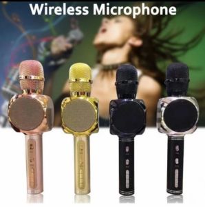 100% ORIGINAL MIC KARAOKE BLUETOOTH YS63 SUARA SPEAKER JERNIH SUBWOOFER BASS SUPPORT USB MICRO SD MIKROFON WIRELESS