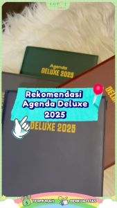 Paket 10 Buku Agenda Deluxe Tahun 2025