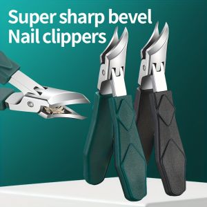 Home specific splash proof stainless steel diagonal nail clipper embedded nail clipper household nail trimming tool