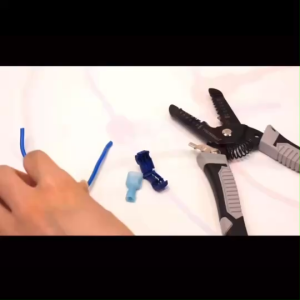 T-Tab คลิปเชื่อมต่อสายไฟ  ตัวเชื่อมสายไฟ แบบล็อค หางปลาเสียบ ทองเหลือง กลม แฉก เปลือย หุ้ม ขั้วต่อสายไฟ อุปกรณ์ รถยนต์ L334