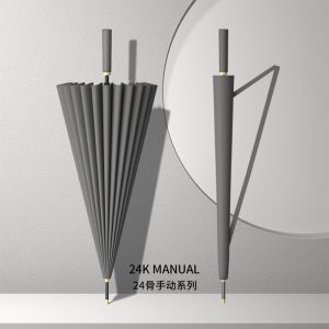 Gậy Chống Mưa 24 Xương Dài Có Móc Cong Dày Gấp Ba Người Tự Động Kinh Doanh Golf Gậy Chống Mưa Dùng Cho Mọi Lứa Tuổi Nam Nữ