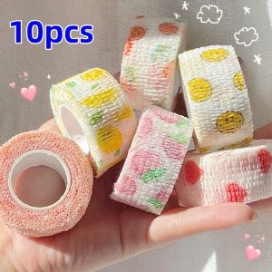 HOT 10pcs Cute Bandage Ins Writing Protect Finger Tape Sports Bandage Protection Tape