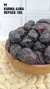 Kurma Ajwa Madinah Premium / Kurma Nabi Super Asli Madinah / Kurma Ajwa Premium
