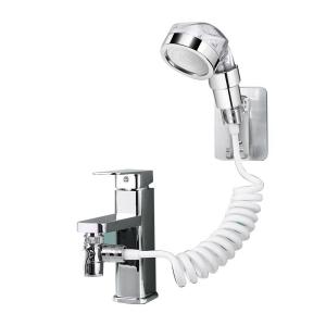 TIANYUWAN | Extendable Showerhead with Pull-Out Sprayer Cold & Hot Water Hair Washing Accessory Suitable for Washbasins