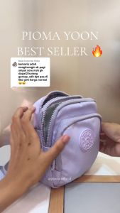 TAS WANITA SELEMPANG NYLON / TAS SELEMPANG PIOMA / PIOMA YOON
