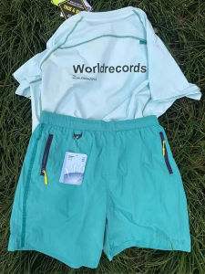 Quần Short Thể Thao Nhanh Khô Ice Silk American Style Cho Nam Mùa Hè Mỏng Nhẹ Quần Chạy Bộ Ngoài Trời Quần Năm Mảnh