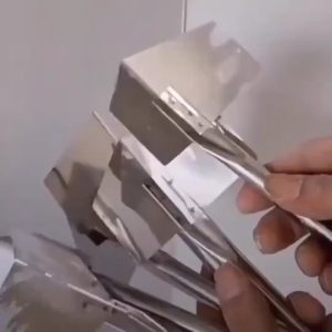 1pc Stainless Steel Corner Trowels-for Plastering&Drywall Repair for Straight and Angled Application