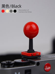 Small Red Ball Camera Hot Shoe Protection Cap Second Generation Compatible with Fuji Leica Canon Nikon Single Reflex Sony Accessories