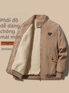 LIEYAN | Áo Khoác Dày Ấm Chống Gió Có Lót Nỉ