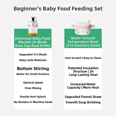 PLODON | Temperature Control Baby Food Maker Set