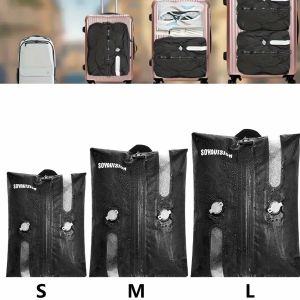 Waterproof Travel Luggage Vacuum Compression Bag Vacuum Storage Bag Clothing Compression Bag Hand-held Storage Bags