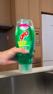 [Bundle of 3] Glo Squeezy Lemon Dishwashing 500ml x3