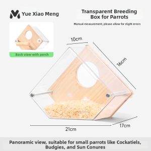 YUEXIAOMENG | Two-in-One Bird Cage Sleeping and Breeding House