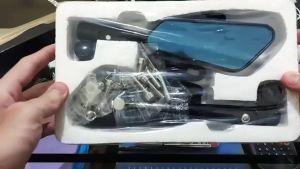 SPION & SEPION CIRCUIT VARIASI AKSESORIS CHEMS RACING KACA BIRU MOTOR UNIVERSAL