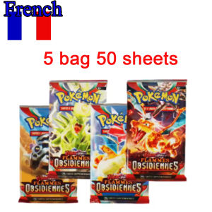 Takara Tomy | 5~10Bags French Pokémon TCG: Ecarlet & Violet Etsncelles Astral Radiance Obsidian Flames Booster Box Pokémon Cards Game
