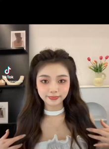 [Loại nhỏ 3.5cm] Kẹp tóc nhựa dùng để kẹp tóc mái hoặc sau đầu tạo kiểu kết nữ tính phong cách Hàn Quốc