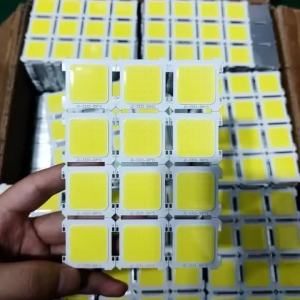 100 ~ 10 Chiếc 3V LED COB Tích Hợp Chip Di Động Ánh Sáng Trắng Đèn Mini Móc Khóa Cắm Trại Độ Sáng Cao Bóng Đèn Phụ Kiện