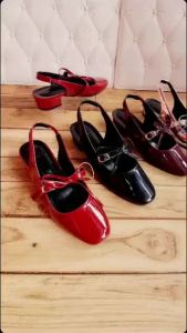 Sendal Pesta KL 03 Sepatu Bapau Wanita NONA 3CM Shoes