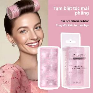 1 Chiếc Tự Dính Dụng Cụ Uốn Tóc Bộ Không Nhiệt Con Lăn Tóc Cho Nữ Nổ Waver Tạo Kiểu Tóc Dụng Cụ Nhựa