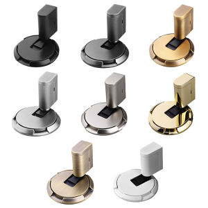 【ANENG】 Mechanical No Drilling Door Stopper Windproof Magnetic Door Stopper Keep Door Open Magnetic Suction Door Stopper Wall Protector for Office Home Garage