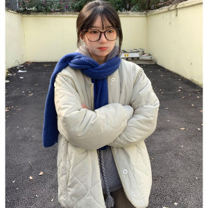 OUMULONG | Insulated Light Baseball Jacket Winter Mens Cotton Coat
