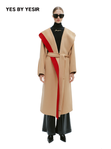 Elegant Robe with Belt Long