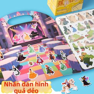 Eduacational Reusable Sticker Book