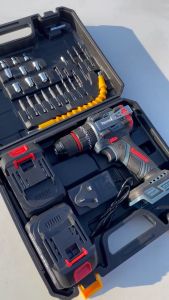 Ternaga Brushless Cordless Drill Hammer Drill Impact Drill 2-Speed Screwdriver Drill 3-Models All Metal Ratchet Chuck