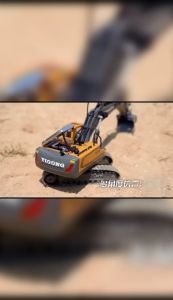 Mainan Anak Kendaraan Proyek Excavator Dan Truk Beko RC Remote Control