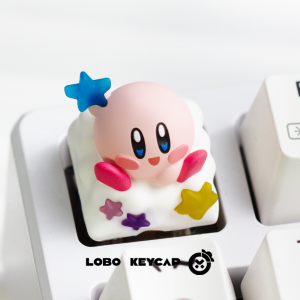 Takara Tomy | CutekirbyS Dream Land Series Personalized Light-Transmitting Cartoon Mechanical Keycaps Resin Customized Esc Periphery Fun Gift