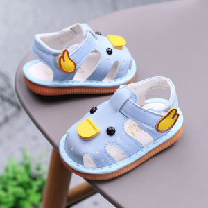 Summer Anti-slip Sound-making Baby Shoes