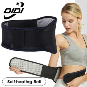 DIDI Self Heating Magnetic Waist Belt Lumbar Waist Support Belt Pain Relief Health Care Posture Corrector