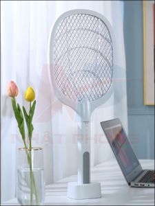 Vợt Muỗi Thông Minh Tự Động Kiêm Đèn Bắt Muỗi WEIDASI WD-959 Sạc Tích Điện Vợt Bắt Muỗi Cao Cấp Để BànCó Led Thu Hút Muỗi Tặng Dây Sạc USB 5V