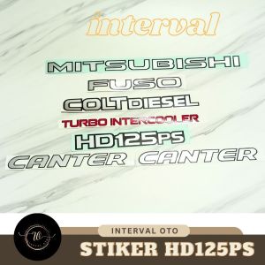 Stiker Body Mobil Mitsubishi Fuso COLTDIESEL HD125ps Canter Sticker