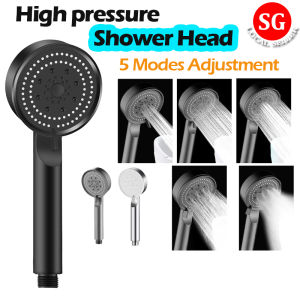 🇸🇬【SG stock】Shower Head 5 Modes High Pressure Shower Head /Water Saving Showerhead / Powerful Water Saving Shower Head Handheld Bathroom Accessories