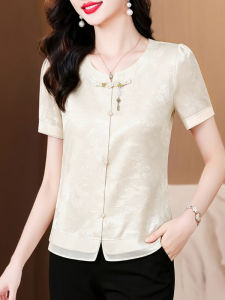 DAIXIANGFEIZI | New Summer Silk Blouse