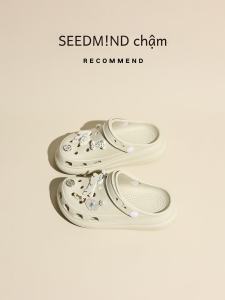 Seedmind Thời Gian Đẹp Có Lỗ Tôi Thật Yêu Thấy Rất Nhiều Thời Trang Giày Đơn Giày Cưới Gót Thấp Bên Trong Tăng Chiều Cao