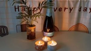 Scented Candles Flowers Scent Aromatic Candles Soy Wax Aromatherapy Candle Wedding Birthday Gift Home Decoration