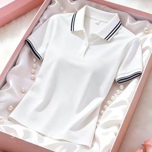 HUAXUNRAN | Slimming Fashionable Womens Polo Shirt