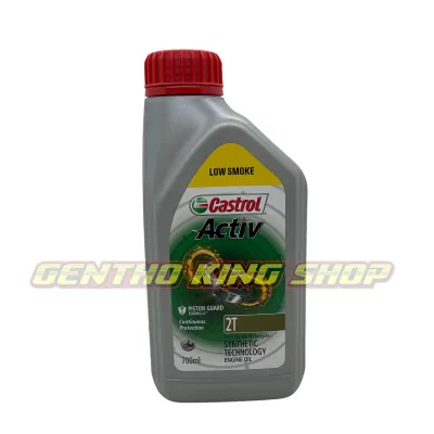Castrol Active 2T Low Smoke Oli Samping 700ML (Dijamin Asli)